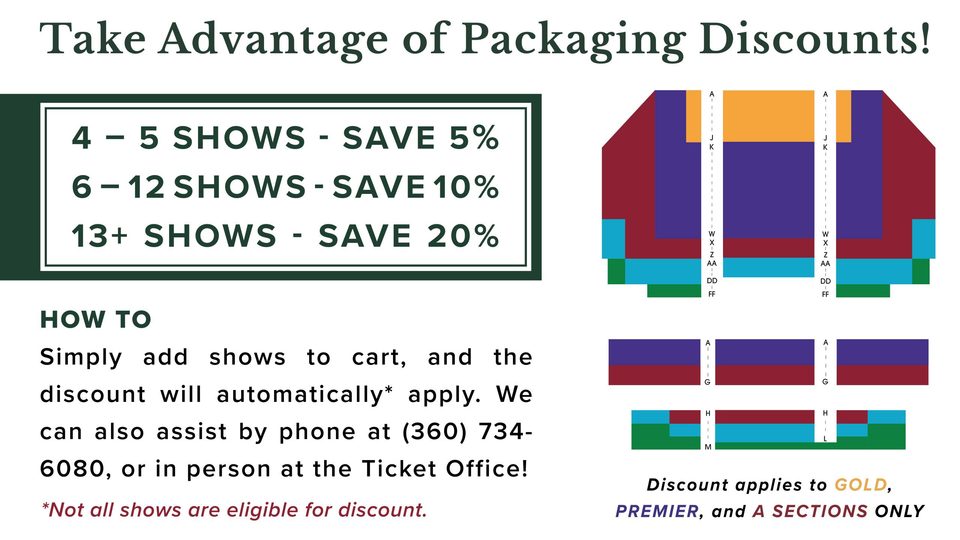 MBT's Main Stage Season Mount Baker Theatre